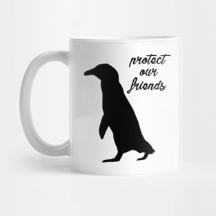 protect animals - penguin Mug